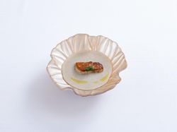 季節野菜のポタージュスープ
フォアグラ添え
