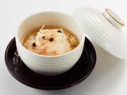 鯛茶漬け 煮山椒と生姜の香り