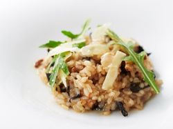 リドヴォーとフランス山茸のリゾット