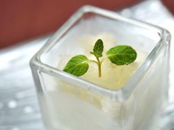 お口直しの季節のグラニテ