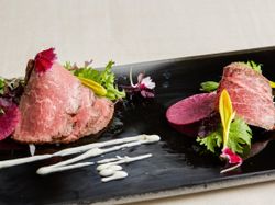 榛原牛のたたき ※和洋折衷コースのみ