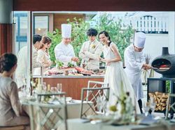 料理のLIVE演出「オーシャンデッキスタイル」