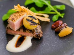 オーシャンデッキスタイル 国産牛リブロースのステーキ