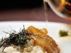 〆の逸品 雑穀米の和茶漬