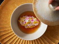 盛り付けにもシェフのこだわりを