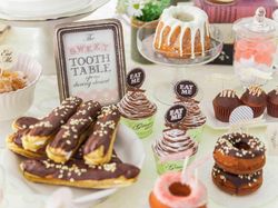 食後のデザートブッフェ