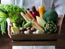 料理長が自ら選び抜いた食材の数々