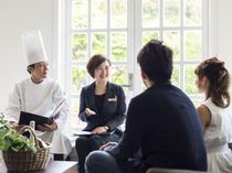 シェフと一緒に創りあげる
おふたりのオリジナルメニュー