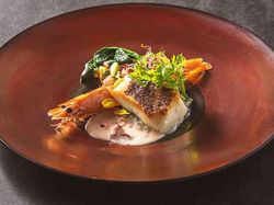 "料理長厳選"奇跡の海老と真鯛のオーブン焼き 日本のアンチョビ 塩辛との出逢い