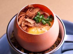 京都美山“初卵”すっぽんとゴボウ
メープルシロップの香り