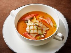 ズワイ蟹とあわびのロワイヤル ~タペストリー~