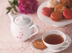 コーヒーとオリジナルブレンドティー