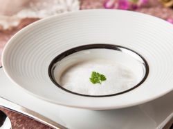 秋茄子のクリームスープ
カプチーノ仕立て