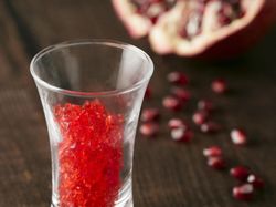 【お口直し】完熟ザクロのポリフェノール グラニテ