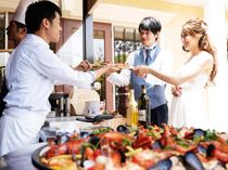 ビュッフェも豊富に