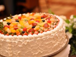 オリジナルデザインも叶うフレッシュケーキ @1,200/人~