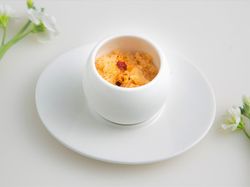 グラニテ・ミルクティーのシャーベット