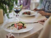 厳選された食材でおもてなし