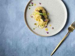 季節の食材を使ったスパゲッティ―ニ