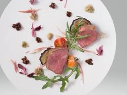 オーシャンビーフロース食感を加えたわさび醤油のリビルド