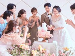 コース料理だけでなく、ケーキはパティシエとお打合せ☆ おふたりだけのオリジナルオーダーケーキ