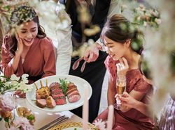 ゲストが選べる3種類のお肉料理