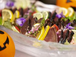 鰹のカルパッチョ