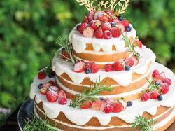 ウェディングケーキとオリジナルデザート