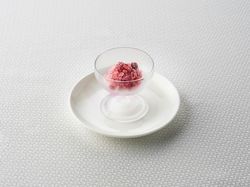 シャンパンとベリーのグラニテ