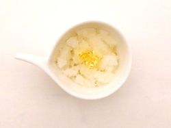 リンゴのグラニテ