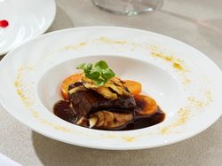 宮古島大福牛と沖縄県産柑橘を使ったドーブ