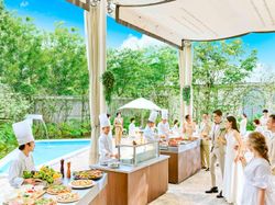 料理のLIVE演出「シェフズダイニング」