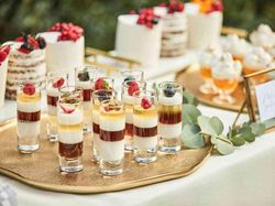 食後のデザートブッフェ