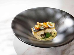 お造り盛り合わせor鯛のロティ彩り野菜を添えて