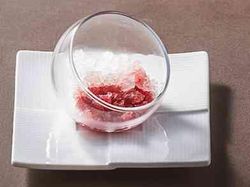 りんごのグラニテ