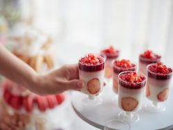 オリジナルのデザートブッフェ