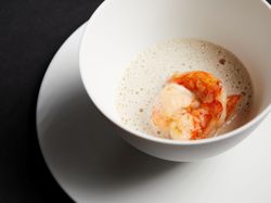 海老　マッシュルーム