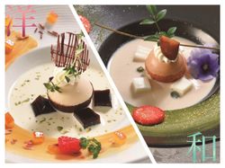 仏/ティラミスに浮かぶアールグレイとショコラオレンジのボール
和/和三盆香る球いモンブランとバナーヌのタルト