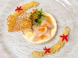 ゆず風味のブリのマリネ