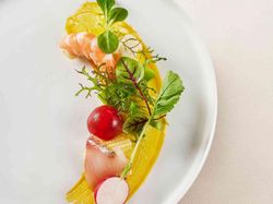 海の幸のマリネ 柚子胡椒ドレッシング