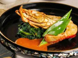 イセエビのアメリカンソース