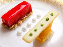 デザート:イチゴのムース