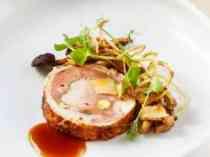 銘柄豚のバロティーヌ マルサラ酒のソース