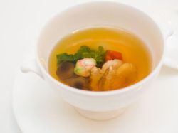 鴨のスープ ポトフ仕立て