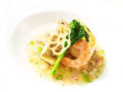 シーフードのパナッシュ ガルビュール風