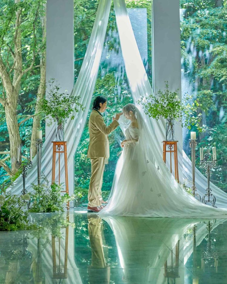 ジャルダン・ドゥ・ボヌール 森の自然に抱かれながら誓う永遠。その風景も一生の思い出にの画像1