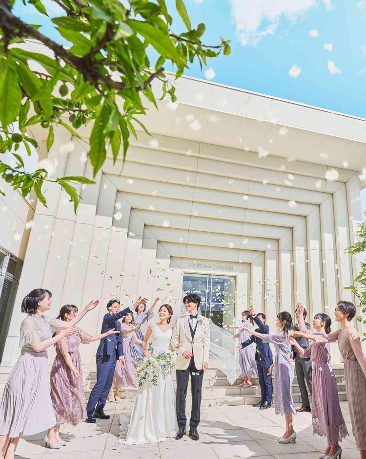 ノートルダム八戸 洗練された世界で過ごす貸切のスローウェディングの画像1