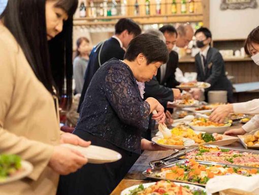 アンシャンテ/バウム 流行りのブッフェスタイルも可能の画像2