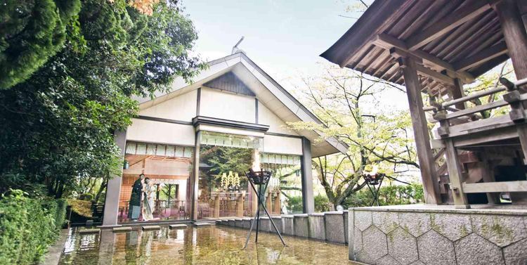 金沢国際ホテル 由緒正しい白山比咩神社分院の本格神前式の画像3