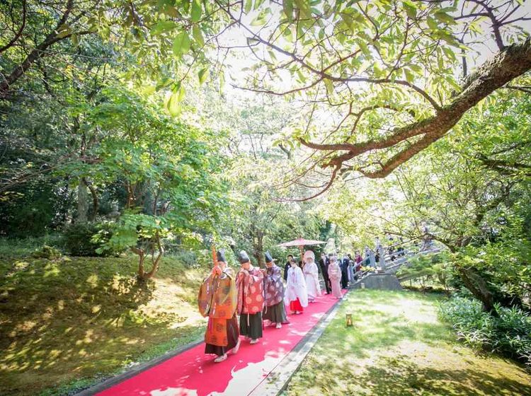 金沢国際ホテル 由緒正しい白山比咩神社分院の本格神前式の画像4